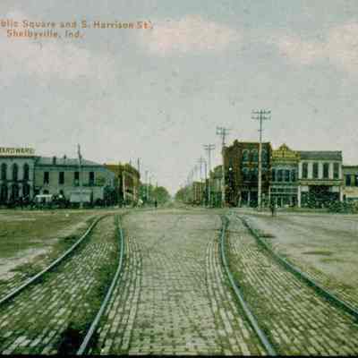Southside Public Square and S. Harrison St.