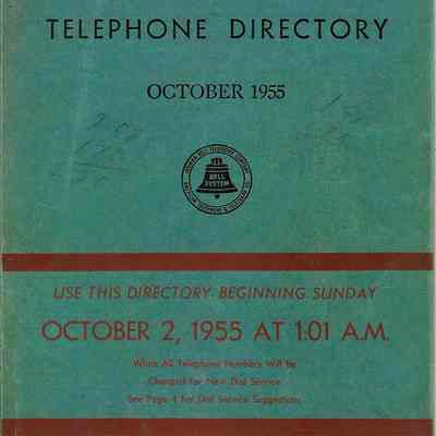 Shelbyville, Boggstown, Fairland, Manilla Phone Book 1942 - 1981