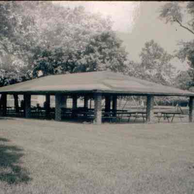 Picnic pavillion in Morrison Park