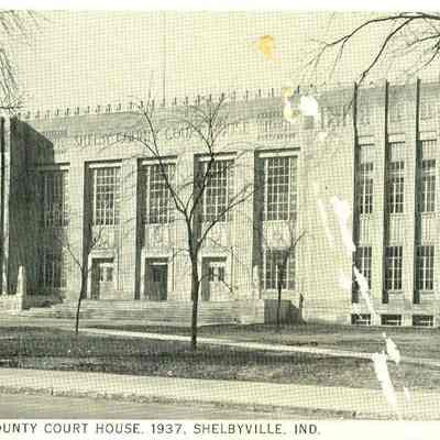 New Shelby County Courthouse, 1937, Shelbyville, Ind.
