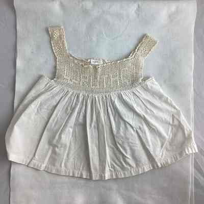 Children’s Muslin Camisole w/ Crocheted Yoke