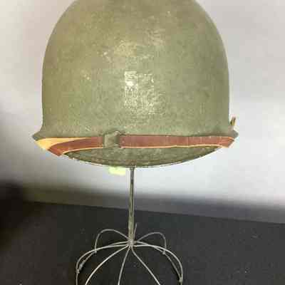 Men's Green Steel WWII M1 Military Helmet