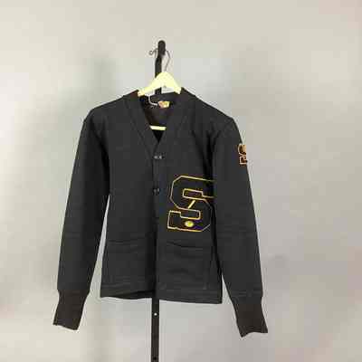 Men's Black Shelbyville Letter Sweater