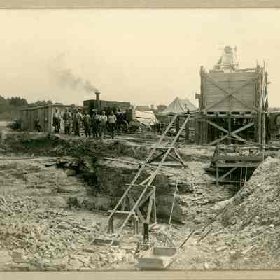 Bridge Construction and Workmen