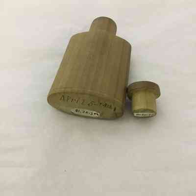 Bottle labeled 1981.030.003A and top labeled 1981.030.003B