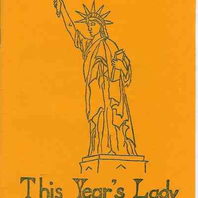 Shelby County Extension Homemakers Achievement Day - This year's Lady - Statute of Liberty