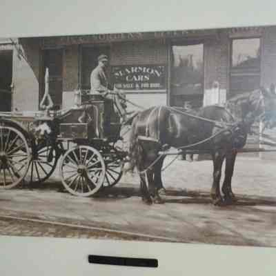 Horse Drawn Fire Fighting Engine