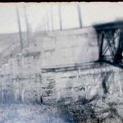 Steel bridge on the Connersville Line