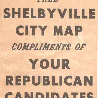 outside panel of city map