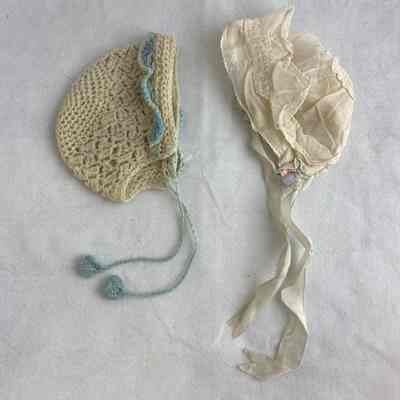 Two Children's Bonnets