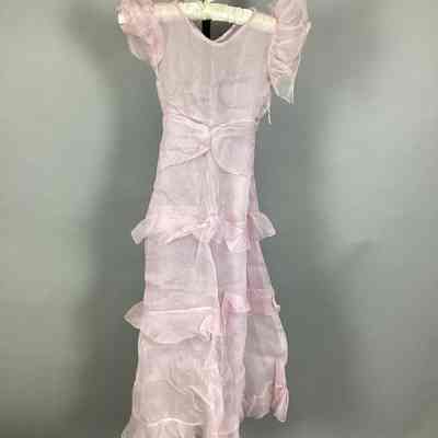 Children's Lavender Organdy Dress