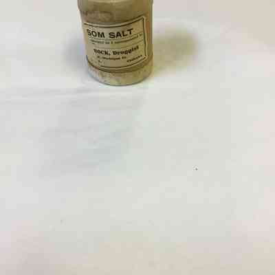 Cardboard Epsom Salt Box