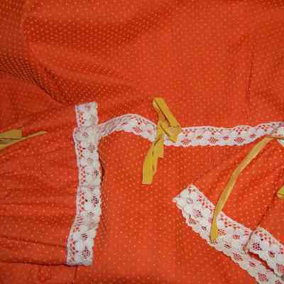 Dress, bodice, waist, sleeves, detail