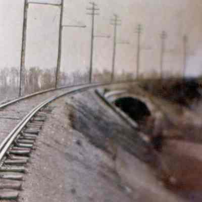 I & C Car 319 in front of Greensburg Car Barn