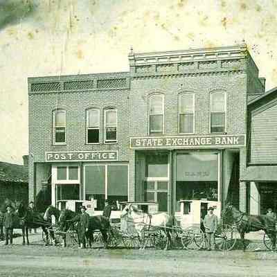 Post Office, State Exchange Bank