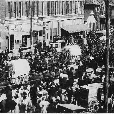 10th U.S. Infantry Military Wagons