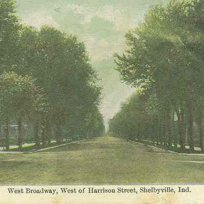 West Broadway, West of Harrison Street, Shelbyville, Ind.