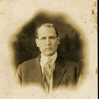 Unidentified Man in Suit and Tie