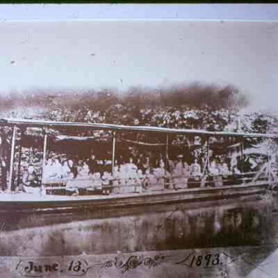 River Boat on Big Blue