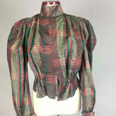 Women’s Plaid Taffeta Bodice