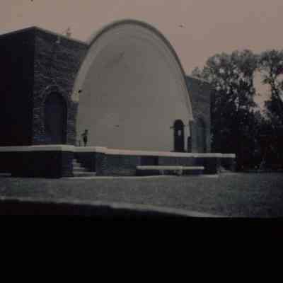 Band shell in Morrison Park