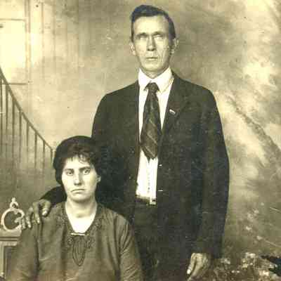 Frank Applegate and His Wife