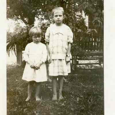 Dorothy Wasson & Unidentified Girl