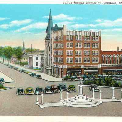 Julius Joseph Memorial Fountain, Shelbyville, Ind.