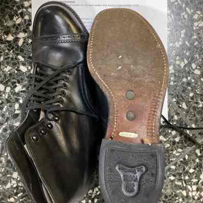 Men's Black Leather Boots