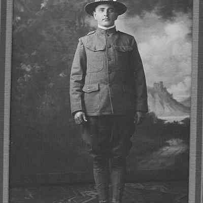 Louis H. Grover in WWI Uniform