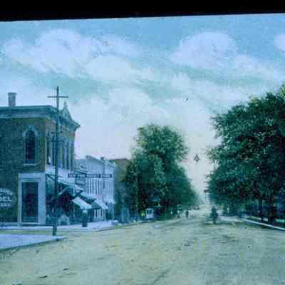 East Washington Street looking East