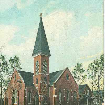 West Street M.E. Church and parsonage