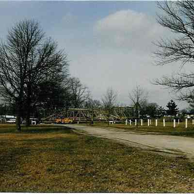 Cedar Ford Covered Bridge Broadway Bonded Oil Cop. E. Broadway