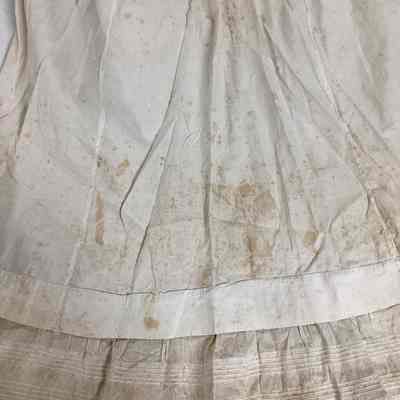 Women's White Cotton Petticoat
