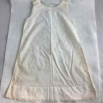 Children’s White Cotton Slip