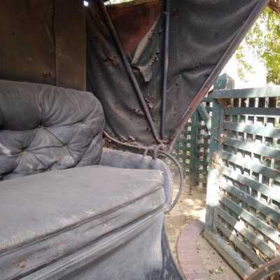 Buggy-Interior Detail of Damage