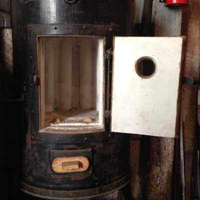 Kiln with Open Door