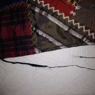 Crazy Quilt-Damage Detail 2