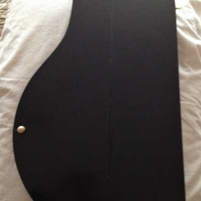 Large zither - back