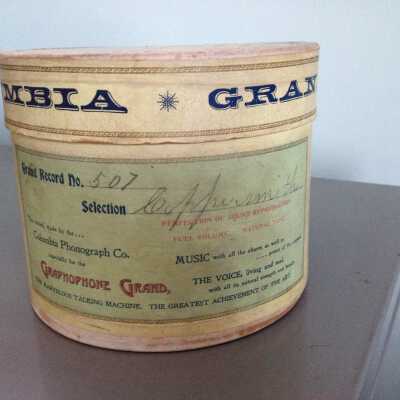 Wax cylinder box for Coppersmith #507