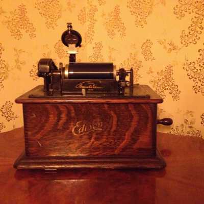 Wax Cylinder Player