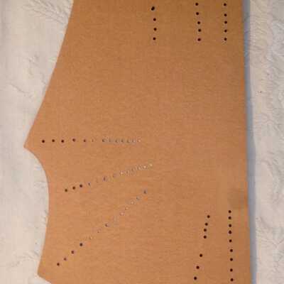 Blouse Pattern Back - Verso