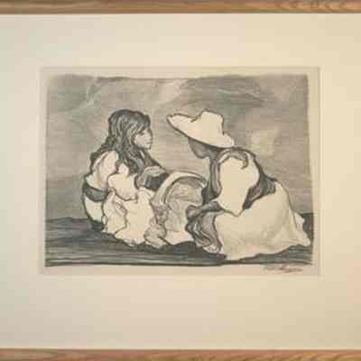 Two Women Talking