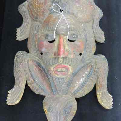 Animal or human face