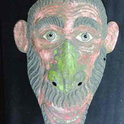 Animal/face panel.