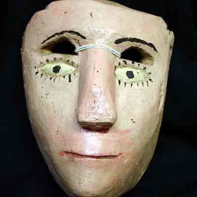 Mask of the Gauchupines: Copyright: IMAS