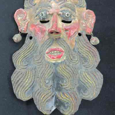 Human face panel