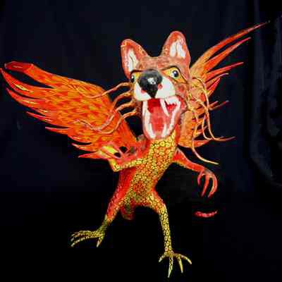 "Wolf Alebrije"