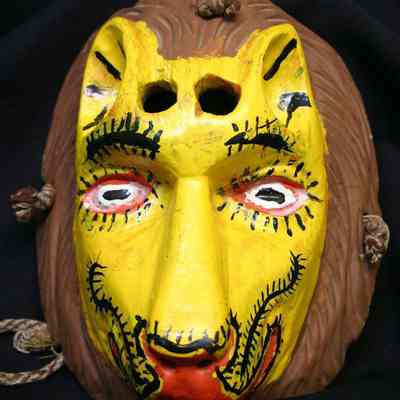 Lion mask: Copyright: IMAS