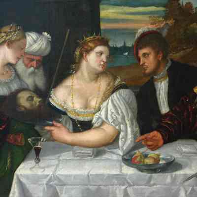 Salome Given the Head of St. John the Baptist by Herod